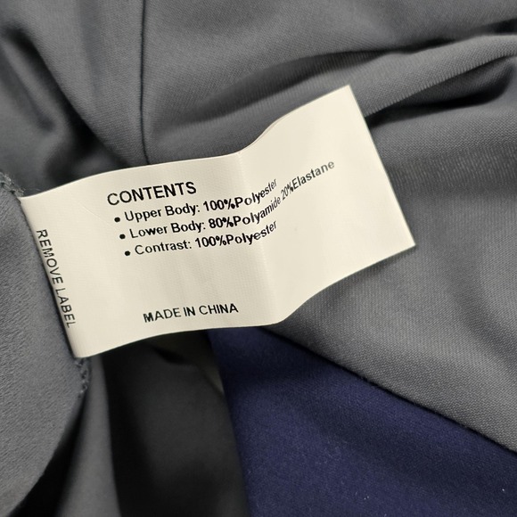 Greyson Colorblock Jacket Mens Medium Blue Gray 1/4 Zip Golf Windbreaker - Picture 6 of 9